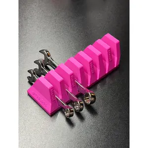 Stubby Wrench Holder Rails - Magnetic Toolbox Organizers