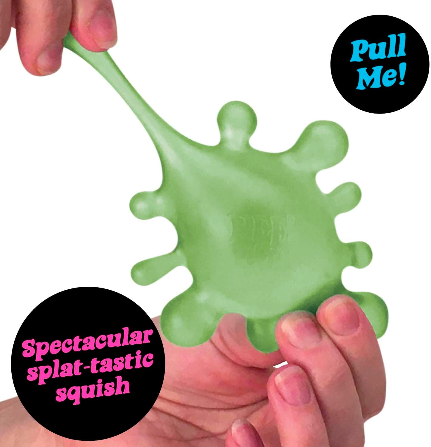 NeeDoh SplootSplat -The Splat That Sploots - Sensory Toy to Squish, Squeeze, and Pull, Premium Stretchable Stress Relief Toy - Ages 3 and Up - Color May Vary; One Per Pack