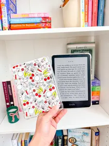 Girly Things Kindle Case - Soft and Flexible Design for Kindle - Ideal for Everyday Use Kindle Device