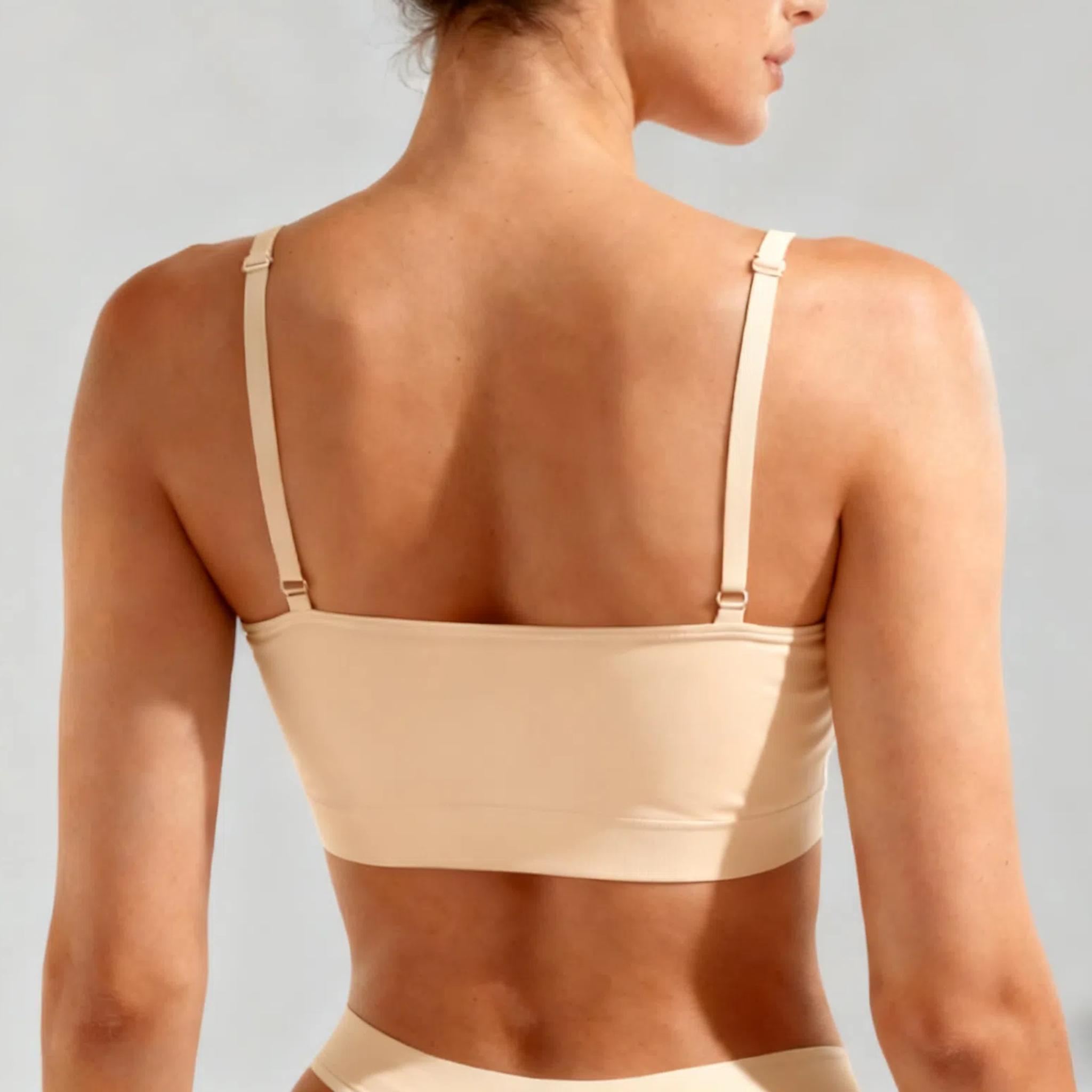 1/2PCS Women's Wireless Sculpt BraComfort Bralettes Suitable for up to 44DD NOUnderwire Unlined Cami Bra Seamless Tshirt BrasSports Bra Everyday Daily Wear Breathable