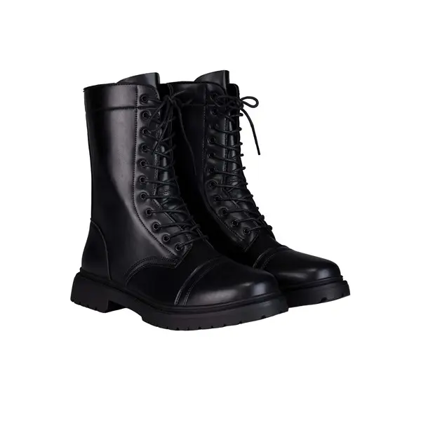 Adult Black Costume Combat Boots