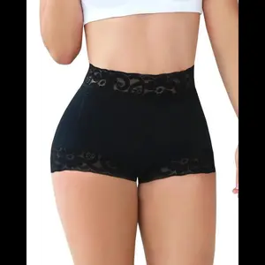 Curvy-faja Clearance Sale Women's  Waist Lace Shapewear Shorts  Classic Daily Wear Shapewear Butt Lifter Panty
