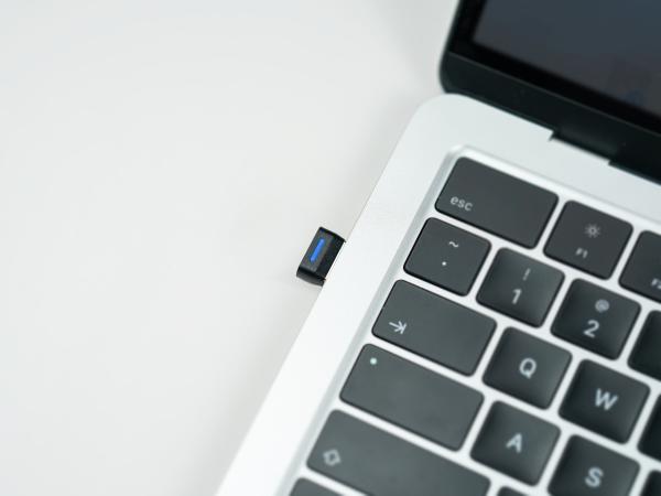 OpenComm2 UC 2025 Upgrade - Open-Ear Wireless Computer Headset with Boom Mic, Bone Conduction Bluetooth Stereo Headphones, USB-A/C Dongle Compatible with PC and Mac, Zoom Certified - C120UC