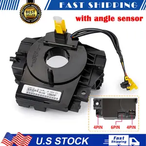 OEM Clock Spring For Jeep Wrangler JK 2007-2018 With Angle Sensor Steering Wheel