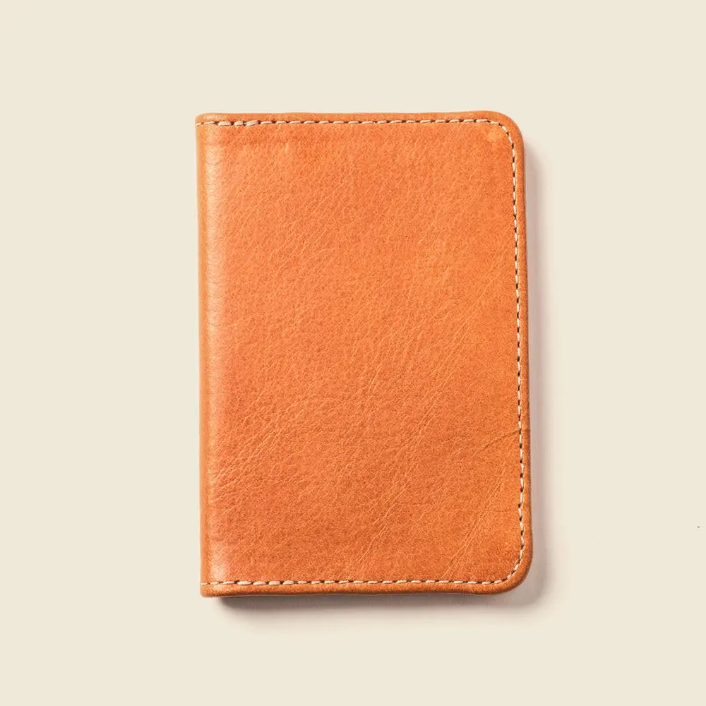 Compact Bifold with RFID protection - Natural