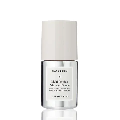 Naturium Multi-Peptide Advanced Serum (30ml) - Serum for Wrinkles, Copper Peptides and Argireline Amplified Peptides