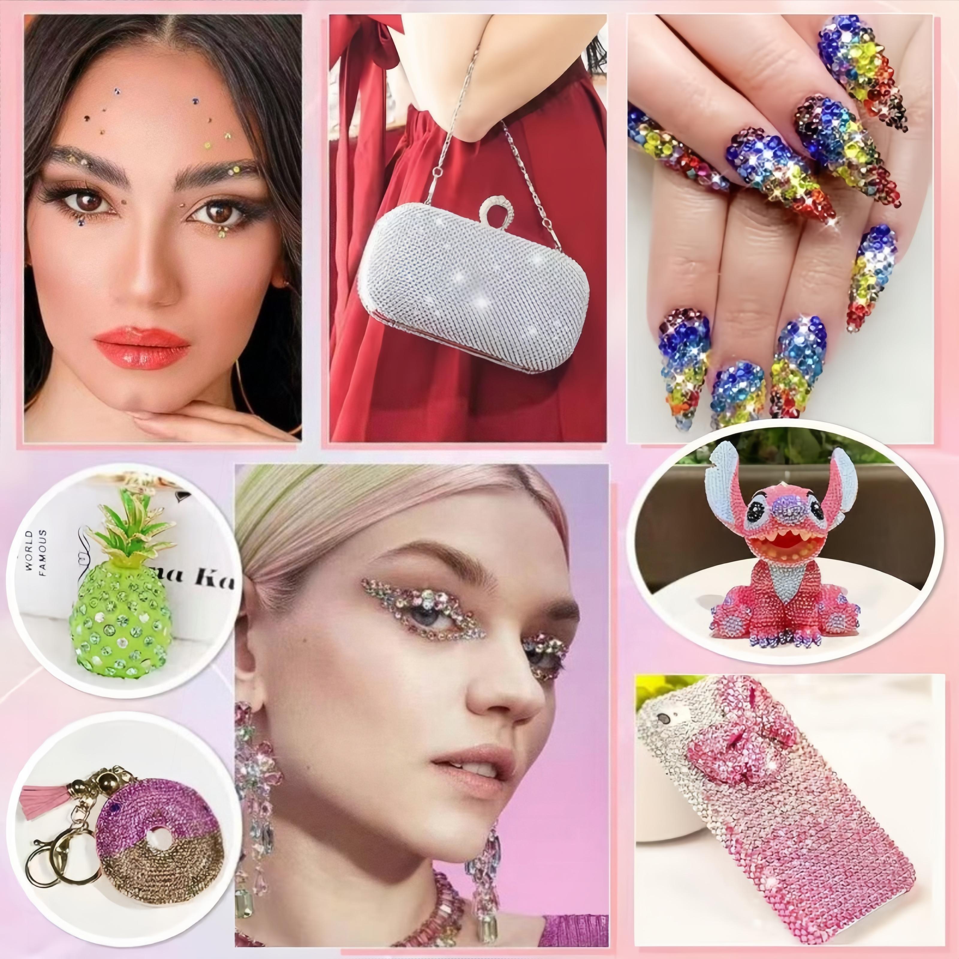 40 Colors Resin Jelly Rhinestones for Bedazzling, 3mm 32000 Pcs Flatback Gems for Crafting, Bedazzling Kit with 3Pcs Glue for Clothing Shoes Nail Book Diamond Art 40 Colors Resin Jelly Rhinestones for Bedazzling, 3mm 32000 Pcs Flatback Gems for Crafting, Bedazzling Kit with 3Pcs Glue for Clothing Shoes Nail Book Diamond Art