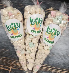 Lucky Charm Popcorn Cones - 12