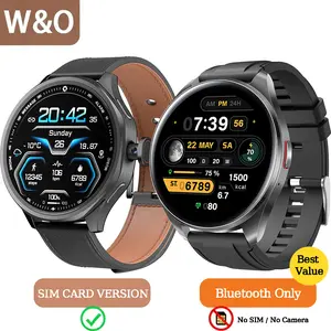 W&O 2026 Fashion Smart Watch, 1.73'' AMOLED Large Screen 3GB+32GB Smartwatch for Men Women with Rotating Camera WiFi GPS, 800mAh Fitness Activity Tracker Watch