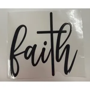 Faith Puff HTV Transfer **PRE-ORDER**