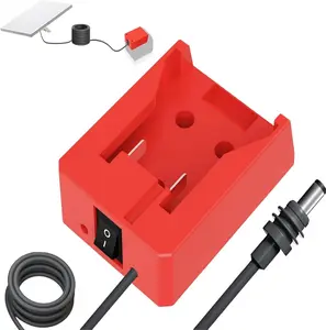 Starlink Mini Battery Adapter | for Milwaukee Battery Pack | DIY Power Wheel Adapter for Milwaukee 18V Lithium Battery | with 18AWG Wire | (No Battery)