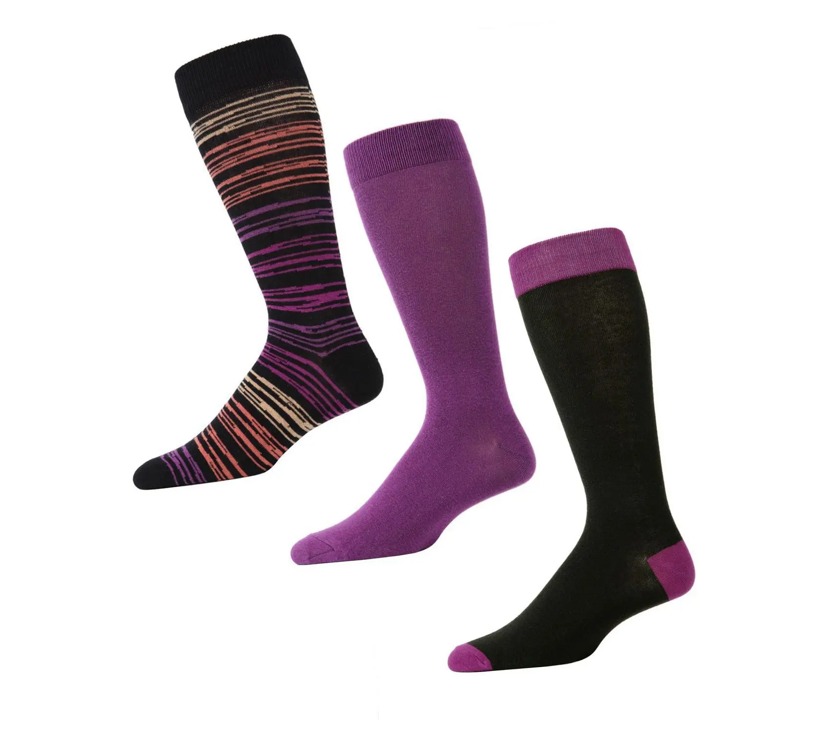 Memoi Men's Classics Argyle 3 Pack Crew Sock Memoi Men's Classics Argyle 3 Pack Crew Sock