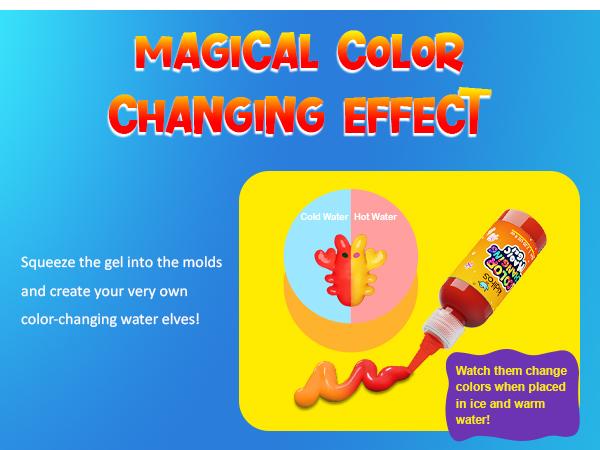 Kiditos Magic Water Elf Toy Kit – 24 Assorted Magic Gels + 6 Glitter Powders & 20 Molds – Summer STEM DIY Kit for Kids – Make Water Pets, Explore Science Fun & Creative Crafts for Ages 3+ Kiditos Magic Water Elf Toy Kit – 24 Assorted Magic Gels + 6 Glitter Powders & 20 Molds – Summer STEM DIY Kit for Kids – Make Water Pets, Explore Science Fun & Creative Crafts for Ages 3+