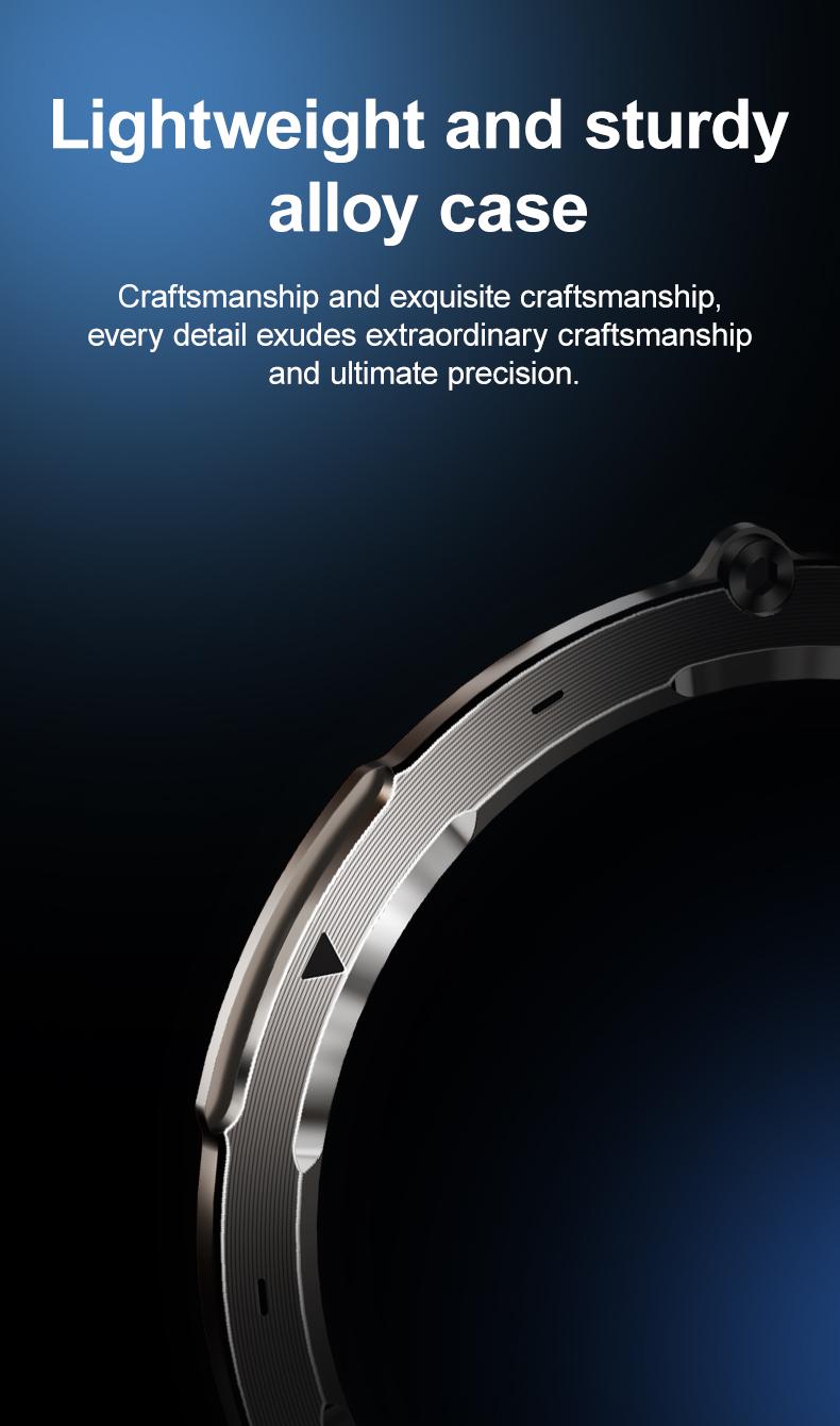 New 2026 Manly Style Smart Sports Watch LED Lights Wireless Calling Message Reminders Sports Mode Voice Assistant Weather Push Stopwatch Timer Smartwatch For Men Compatible With Android iPhone Phones