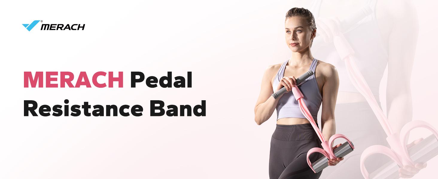 Merach Multifunction Pedal Resistance Band, Elastic Pull Rope Fitness, Full-Body Workout at Home Gym, Exercise Sit-up, Yoga, Abdominal Training Summervibes Merach Multifunction Pedal Resistance Band, Elastic Pull Rope Fitness, Full-Body Workout at Home Gym, Exercise Sit-up, Yoga, Abdominal Training Summervibes