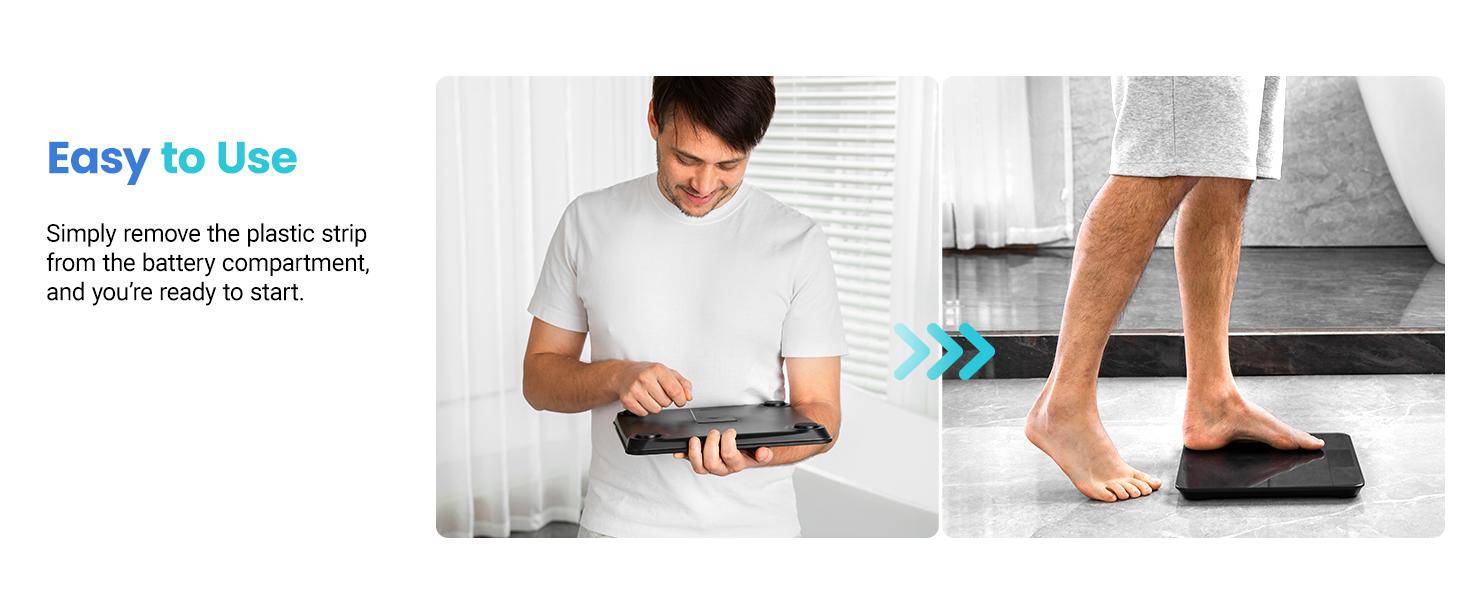 Etekcity Body Weight Scale, Digital Bathroom Scales for People, 0.05lb, LED Display & Large Clear Numbers, 400 lbs Healthcare, EBS-C121 Etekcity Body Weight Scale, Digital Bathroom Scales for People, 0.05lb, LED Display & Large Clear Numbers, 400 lbs Healthcare, EBS-C121