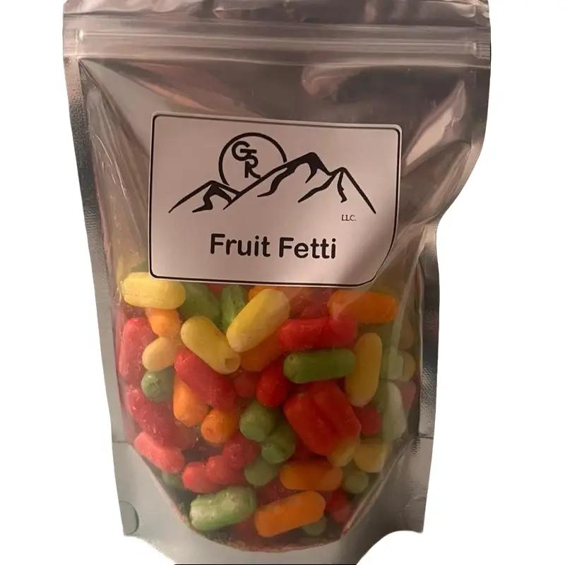 Fruit Fetti Freeze-Dried Fruity Candy in Vibrant Colors for Snacking