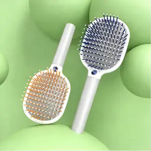 DWY Air Detangler Brush with Ultra-Soft Air Cushion Pain-Free Detangling for Thick Curly Hair Women's Paddle Wet Dry Brush