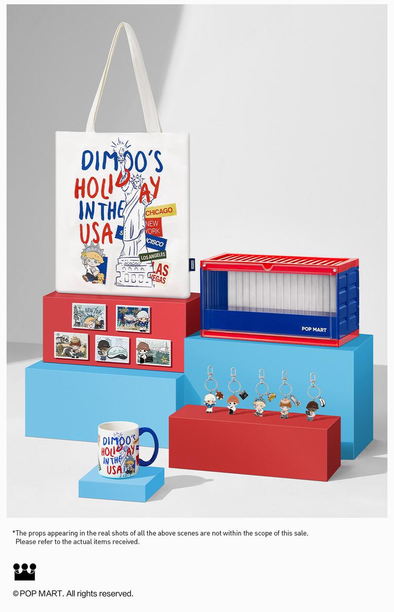 DIMOO'S HOLIDAY IN THE USA SERIES-Alloy Pendant