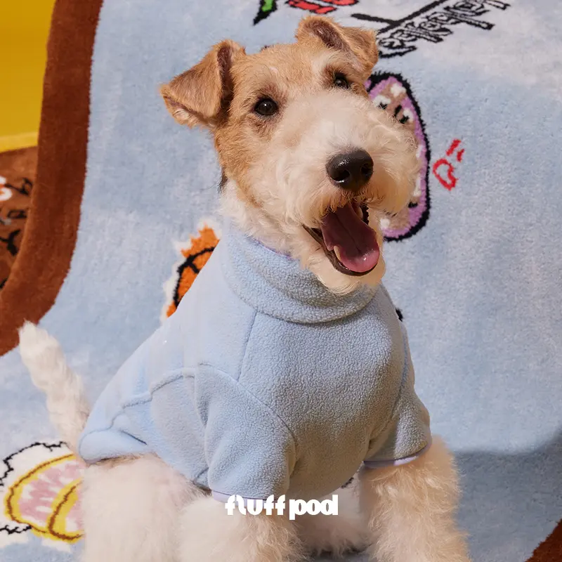 Warm fleece clothing for dogs for the New Year: cozy and warm outfits for Dachshunds, Bichon Frises, Poodles, and Schnauzers. clothes winter
