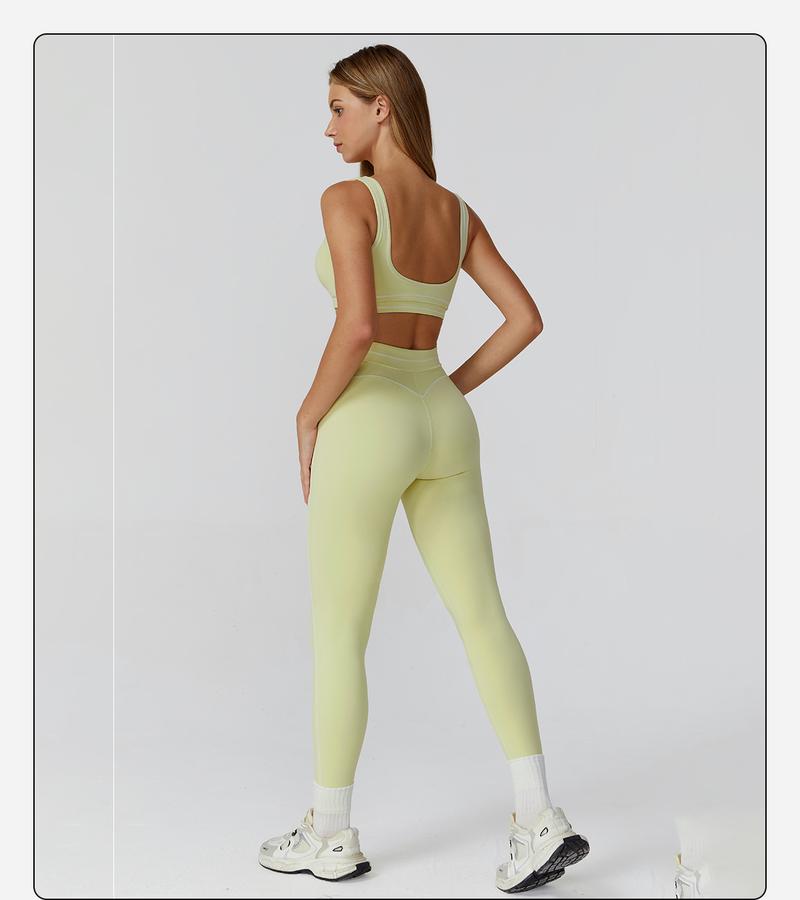 MFVIM Women's Two-Piece Sports Set, Comfortable Activewear for Fitness and Gym, Athletic Clothing for Everyday Use Summer Sportswear Yoga Bottoms Sporty Casual Seamless MFVIM Women's Two-Piece Sports Set, Comfortable Activewear for Fitness and Gym, Athletic Clothing for Everyday Use Summer Sportswear Yoga Bottoms Sporty Casual Seamless