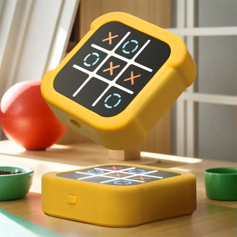Electronic Tic Tac Toe Game - Electronic Puzzles Portable Handheld Games, 3-in-1 Tic Tac Toe Bolt Game Travel Tic Tac Toys for Educational Memory Growth, Infinite Tic-Tac-Toe Board Games for Ages 3+