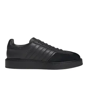 adidas Mens Gazelle Indoor Made In Italy Lace Up Sneakers Shoes Casual - Black