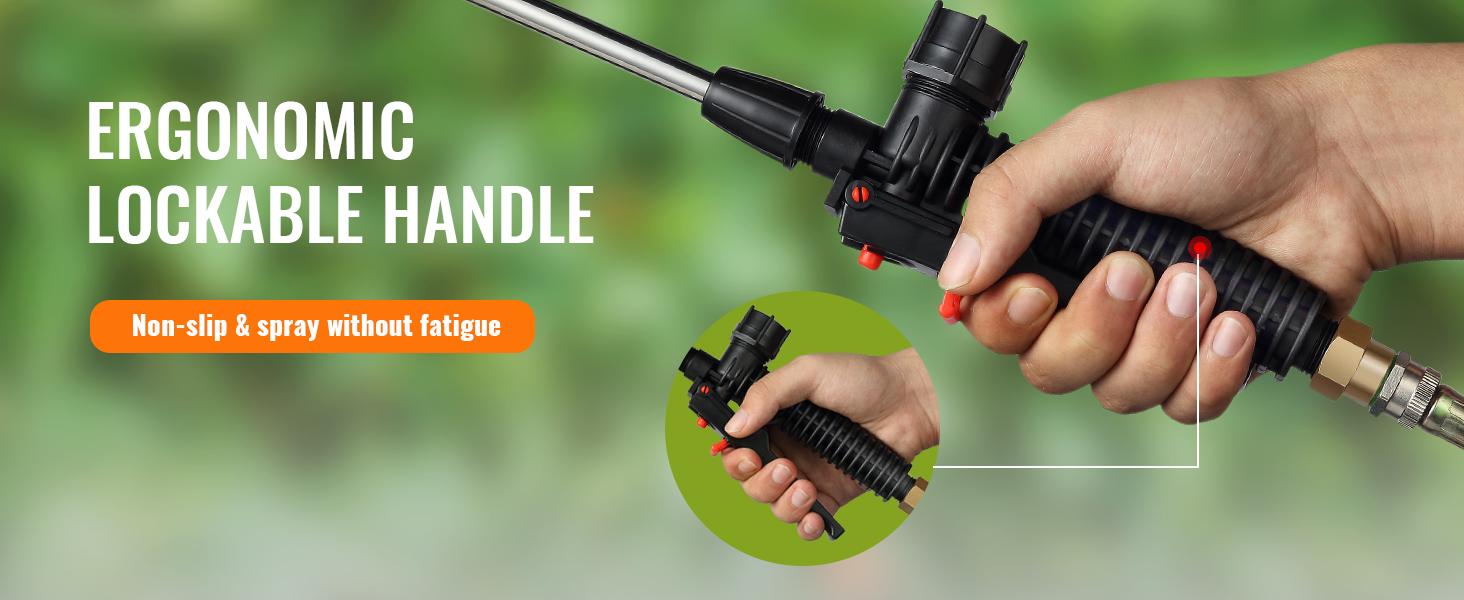 VEVOR Battery Powered Backpack Sprayer, Two Version, Adjustable Pressure, 4 Gallon Tank, with 8 Nozzles and 2 Wands,  Wide Mouth Lid for Weeding, Spraying, Cleaning