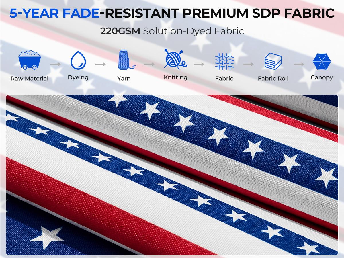 【Spring Sale】10ft Solar Outdoor Patio Umbrella, UPF50+ UVOutdoor Table Umbrella, Yard Umbrella, Market Umbrella with 8 Sturdy Ribs, Push Button Tilt and Crank- with Base