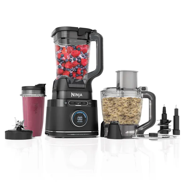 Ninja Detect™ Kitchen System Power Blender Plus Processor Pro with BlendSense™ Technology