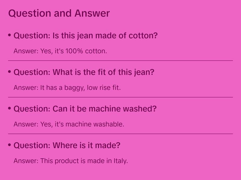 VIAVIA The Cargo Low + Baggy Jean in Lavender