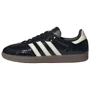 Adidas Wmns Samba OG Black Snakeskin Patent Off White Gum Perfect Aesthetic Everyday Fashion Footwear Walking Shoe Sneaker Girl