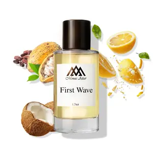 Monac First Wave Inspired by Wave Child, Eau De Parfum, 1.7oz/50ml, Women, Long Lasting Fragrance, Luxury Made Affordable