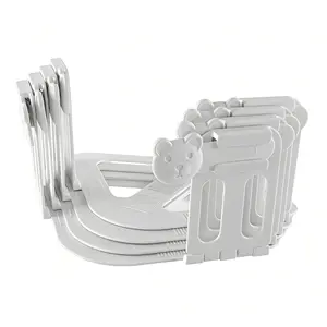 2026 New 4-Pack Heavy-Duty Bed Sheet Grippers with Locks, Non-Slip Sheet Clips for Mattress Corners, Upgrade Sheet Fasteners Keep Sheets Firm & Tight, TikTok Viral Home Organizer Must Have Bedroom Essentials White