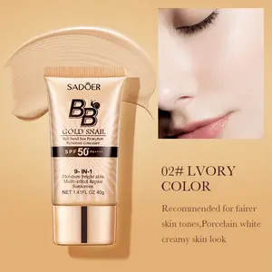 Gold Snail BB Cream Matte Finish Long-Lasting Moisturizing Oil Control Natural Makeup Look Non-Greasy Easy Application Perfect for Beginners