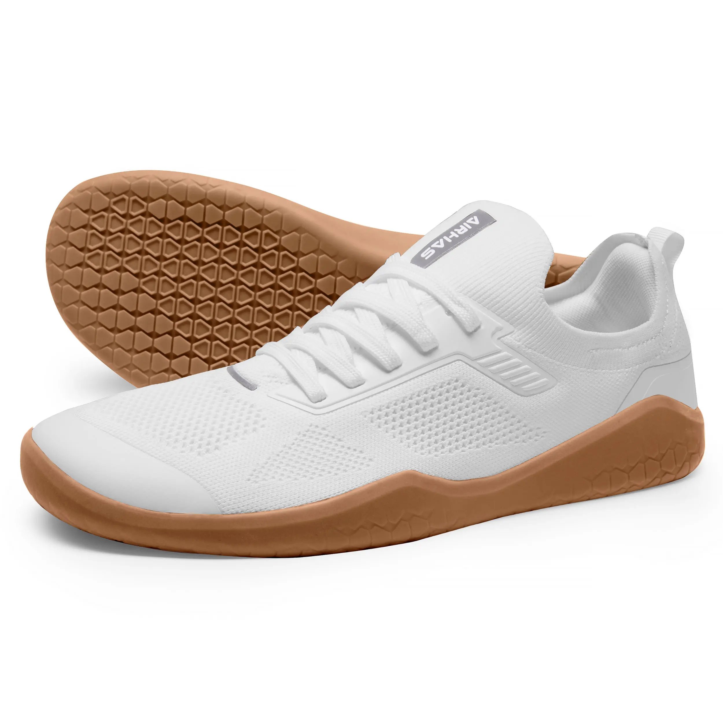 AIRHAS Men's Barefoot Shoes Zero Drop Wide Toe Box Minimalist Slip-on Gym Shoes for Men Deadlift Cross Training Sneakers #Outdoorfun #TikTokShopBlackFriday #SummerVibes#TikTokShopDealsforYouDays,shoes for back to school,back to school shoes