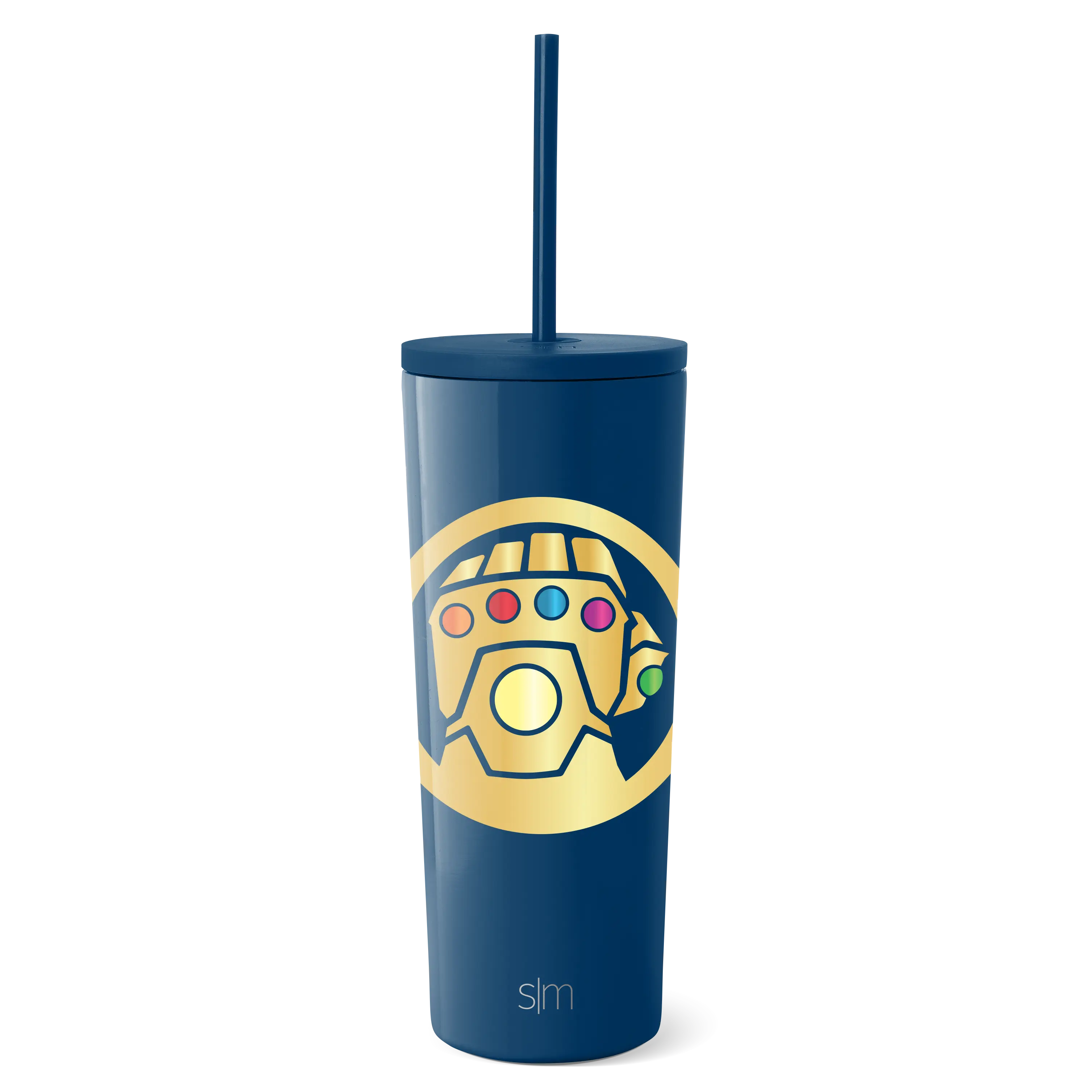 Simple Modern Officially Licensed Marvel Classic 24oz Insulated Tumbler with Straw Lid