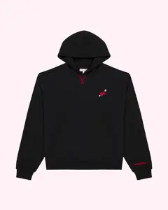Classic Oversized Black Hoodie