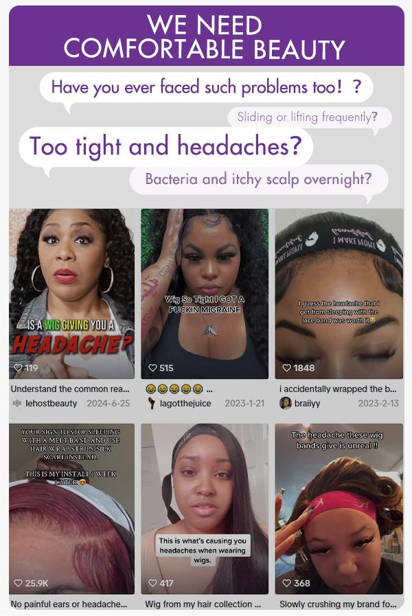 Luvme Too Easy Texture™ 0 Skill Needed-Beginner Friendly Wear Half Wig Invisible Hairline Human Hair Glueless V Part Wig No Leave Out Drawstring Install Burmese Messy Curl Yaki Straight Kinky Curly