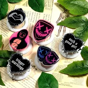 Dark Romance Kindle Grip  Such a Good Girl Kindle Grip  MagSafe Grip  Gothic Heart Grip  Bookish Accessory  Booktok Gift Smut