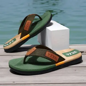 Men’s Spring Flip Flops – Lightweight Non-Slip T-Strap Thong Sandals for Travel, Beach & Indoor Outdoor Comfort Soft Footwear