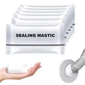 Waterproof Sealant Mastic, 2025 Upgrade Waterproof Repair Sealing Clay, Cement Crack Filler,Quick Mending Mud for Drain Connection, Wall Hole, Air Conditioning Hole speed