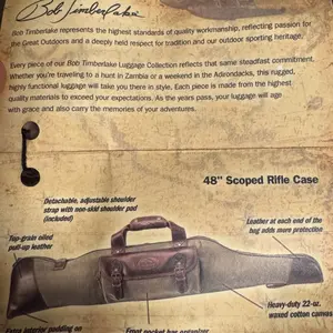 Bob Timberlake 48” Scoped Rifle Case