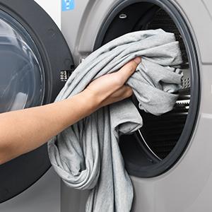 Momcozy Pregnancy Pillows with Cooling Cover, U-Shaped Full Body Maternity Pillow for Side Sleepers 57 Inch - Support for Back, Hip, Belly, Legs for Pregnant Women, 1 Pack【B】