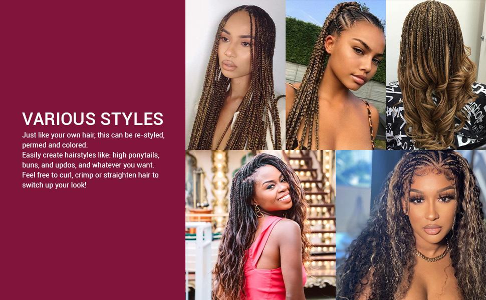 Starlet 100% Virgin Unprocessed Human Braiding Hair Wet N Wavy Super Bulk (18"-20")(P4/27)