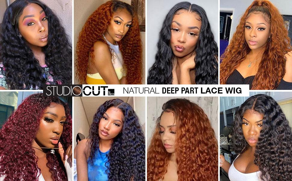 Studio Cut By Pros Deep Part Lace Wig DPL004