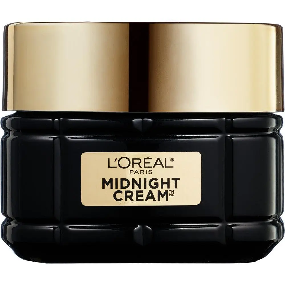 Age Perfect Cell Renewal Midnight Cream, Anti-aging with Antioxidants and Vitamin E, L'Oréal Paris