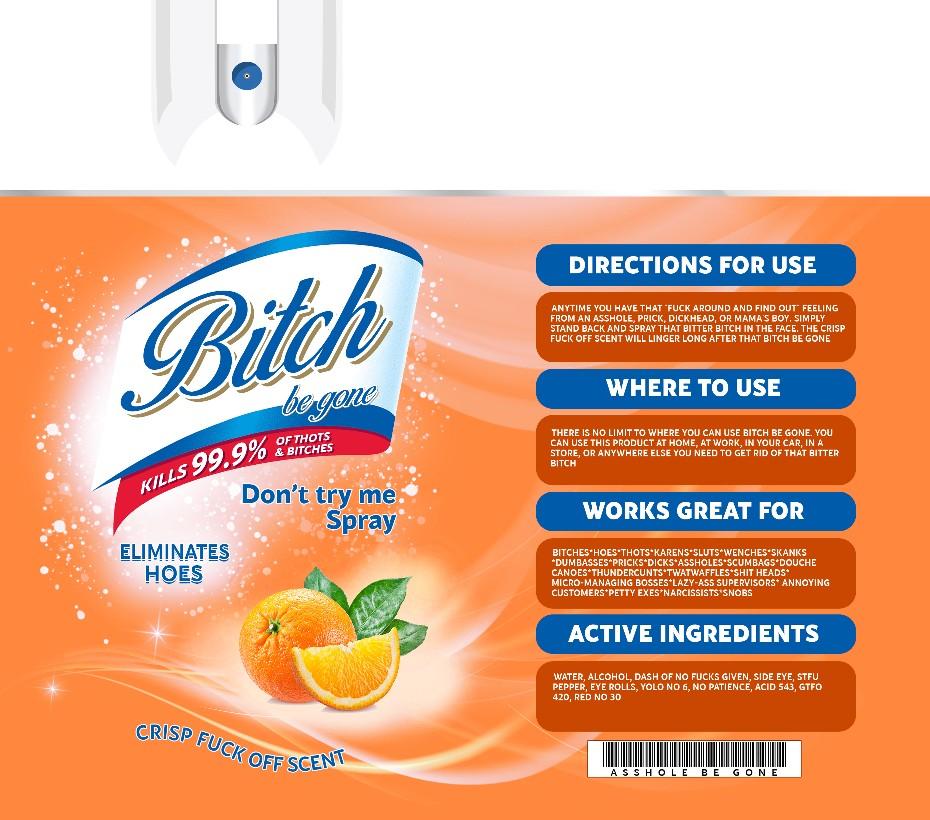 Bitch Be Gone Tumbler