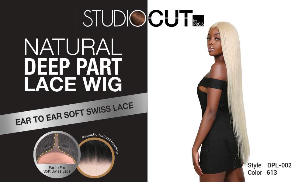Studio Cut By Pros Deep Part Lace Wig DPL002