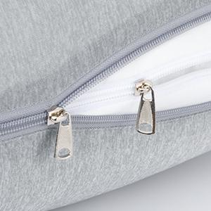 Momcozy Pregnancy Pillows with Cooling Cover, U-Shaped Full Body Maternity Pillow for Side Sleepers 57 Inch - Support for Back, Hip, Belly, Legs for Pregnant Women, 1 Pack【B】